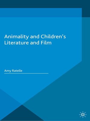 cover image of Animality and Children's Literature and Film